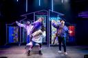 The cast of Polka's hip hop take of Romeo and Juliet