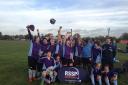 Champions: Twickenham Academy celebrate being crowned borough champions