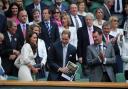 Prince William and the Duchess of Cambridge at Wimbledon