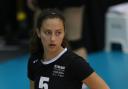 Eye on the prize: Richmond Volleyball Club's Anna Keefe in action for England Cadets at the UK School Games