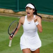 Emma Raducanu has been making headlines at Wimbledon this year. PA