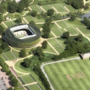 A bird's eye view of how the Wimbledon Tennis Club could look by 2028