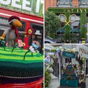 Wimbledon town centre and the village is lively, enthusiastic, and filled with a sense of community during the tennis championships