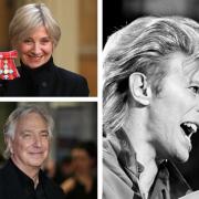 Victoria Wood, Alan Rickman and David Bowie have all sadly died in 2016