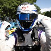 Gripped: Sam Bird from Roehampton races in the Formula E Championship this weekend