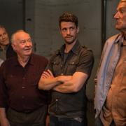 Phil Daniels, Larry Lamb, David Calder, Matthew Goode and Clive Russell in The Hatton Garden Job. Picture courtesy of Signature Entertainment.
