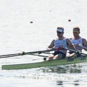 Dynamic dui: Twickenham's John Collins and men's double sculls crew mate Jonathan Walton are out to medal in Rio